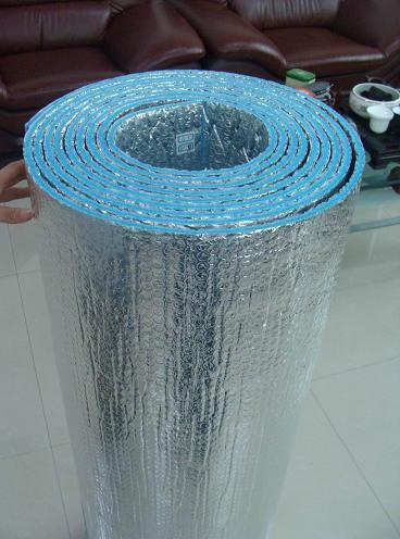 4mm ~ 8mm New Building Construction Aluminum Foil Fireproof XPE Foam Insulation Heat Materials
