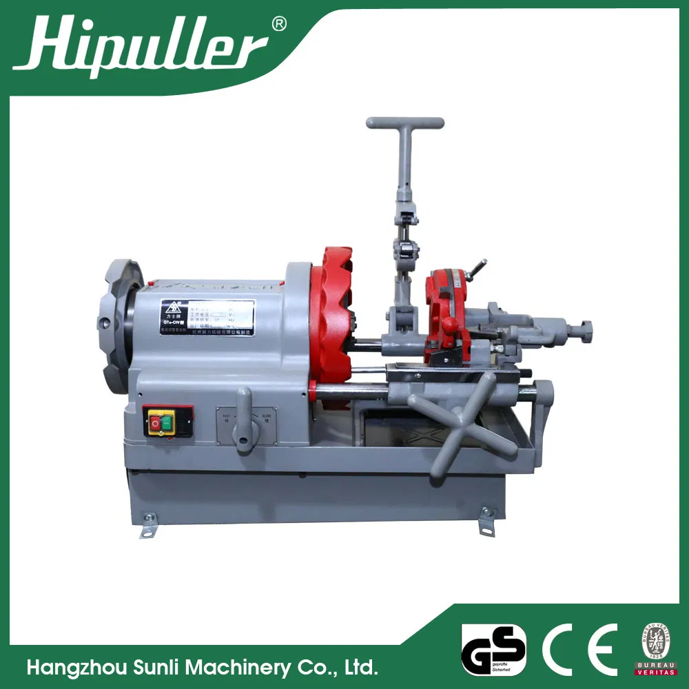 1/4"-4" Qt4-Civ Pipe Threading Machine (SQ50E) /with HSS Dies/Factory Customized