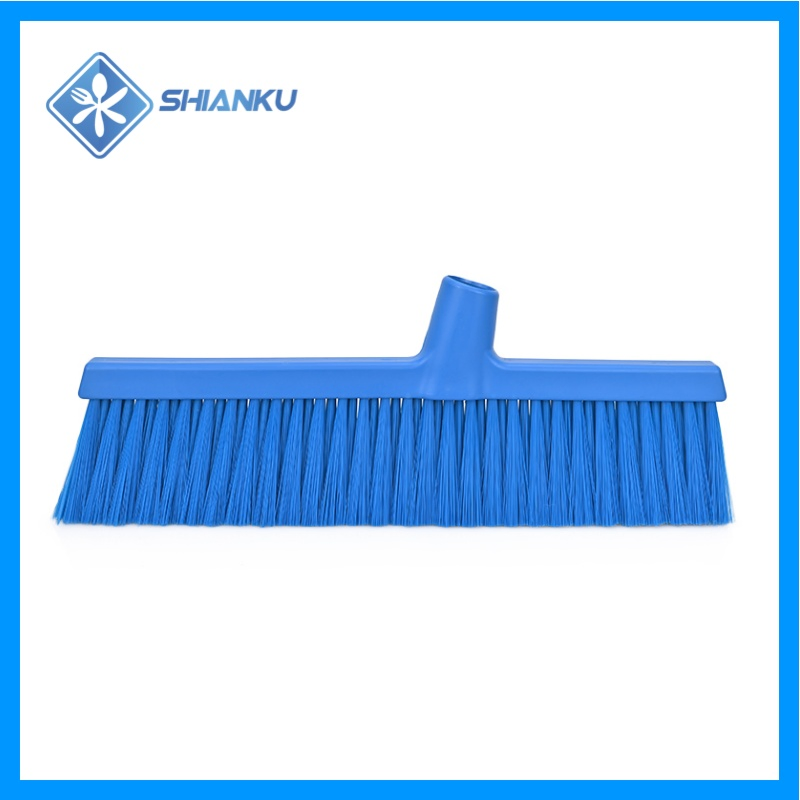 Shianku Food Grade Industry Color Coding Soft Bristle Hospital Cleaning Brooms
