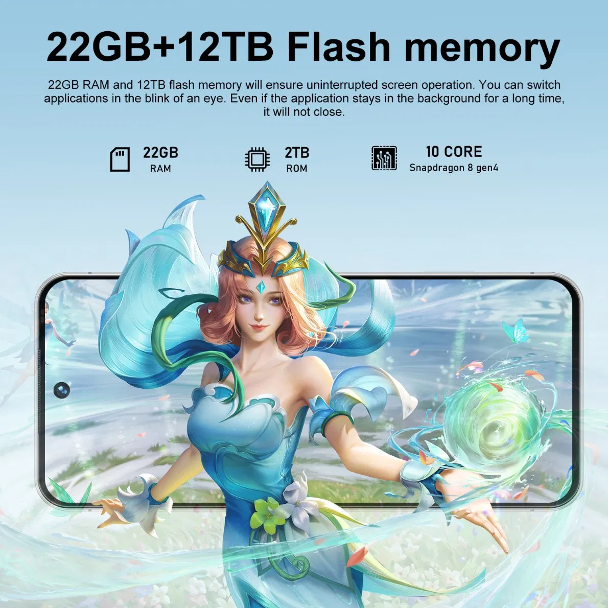 Смартфон i17 PRO Max 16/512GB, 5G, AMOLED, 6500 мАч