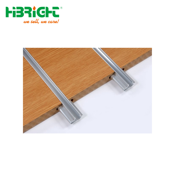 MDF Slatwall Panel for Display Accessories