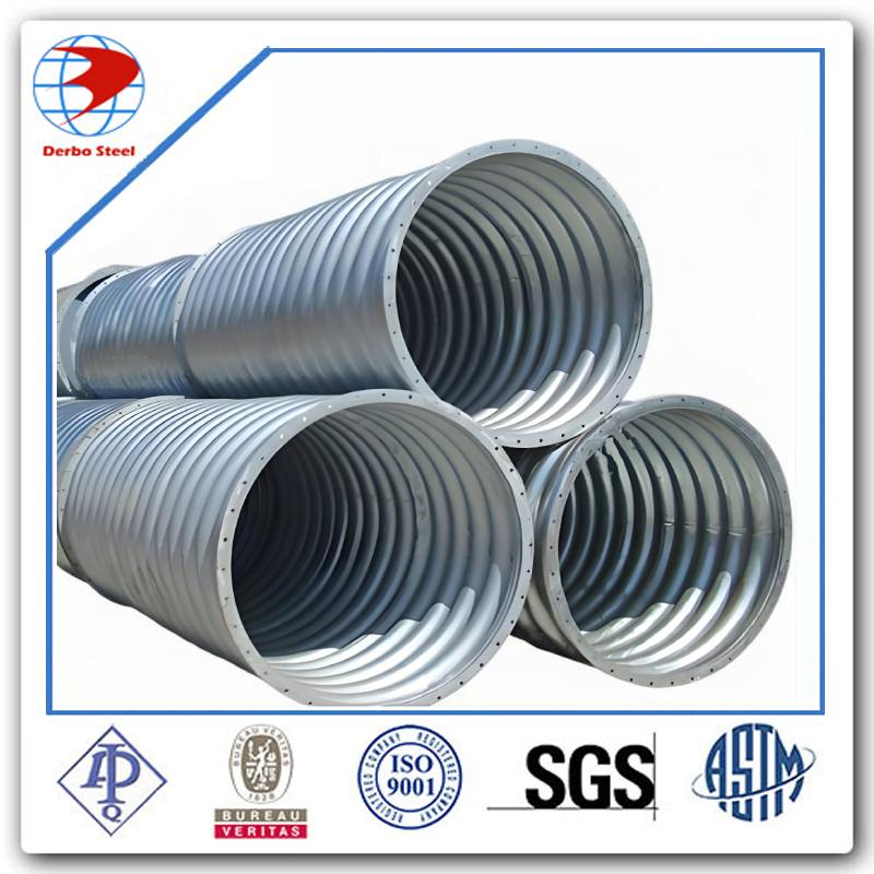 Galvanized Corrugated Steel Metal Culvert Pipe