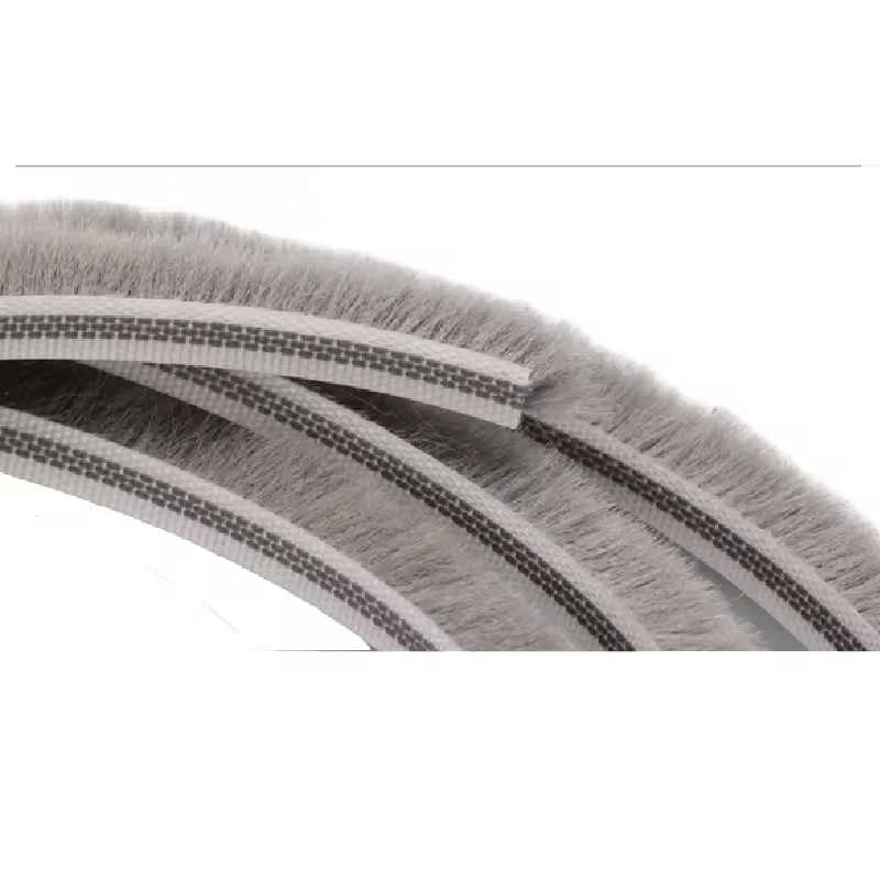 Cheap Price Grey Color Wool Pile Window Mohair Weather Strip