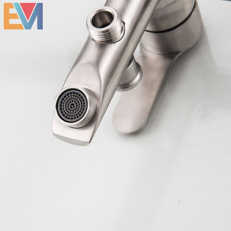 304 Stainless Steel Hot and Cold Mixer Bathroom Shower Faucet