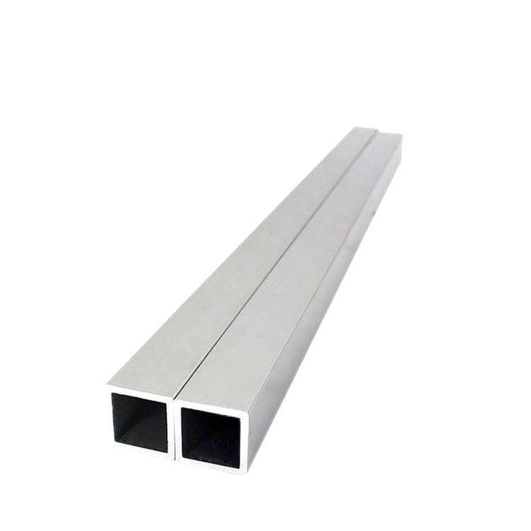 China Supplier 6061 T6 Square Rectangular Aluminum Hollow Tubes