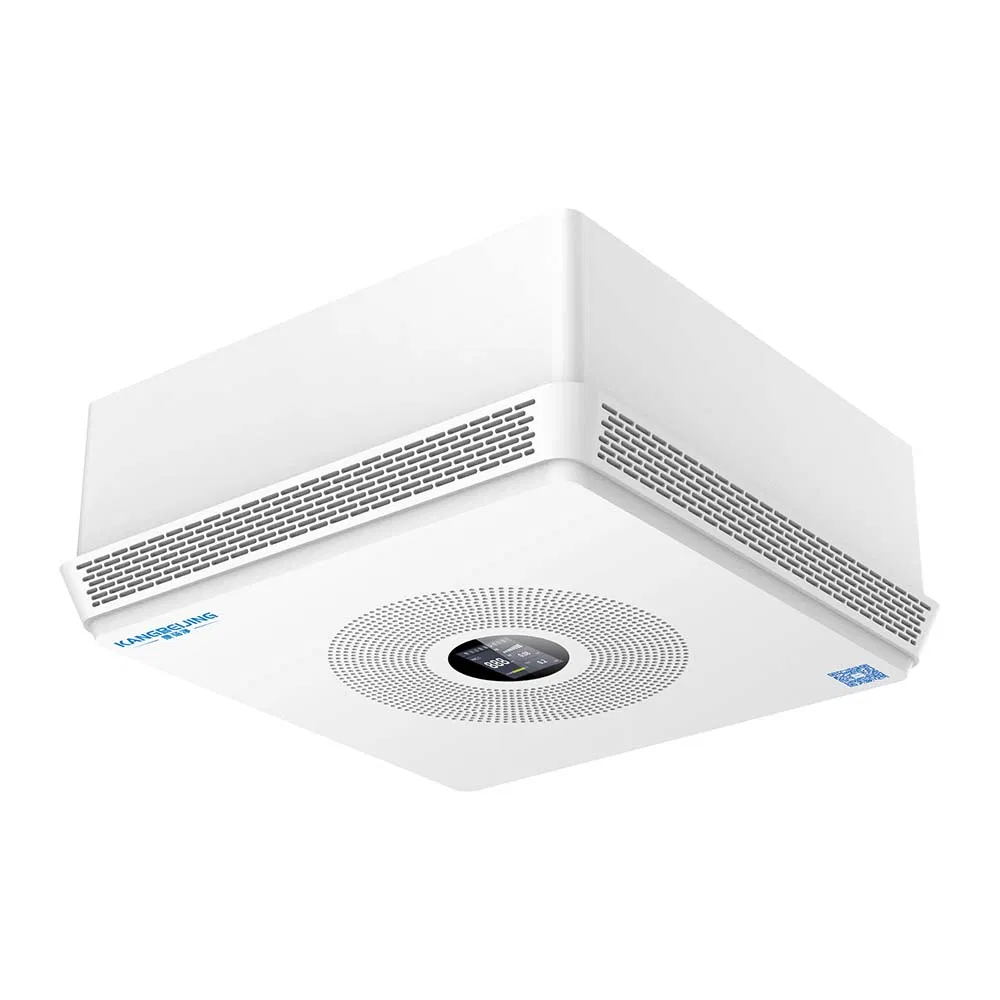 OEM ODM Ceiling-Mounted Plasma Air Purifier, Smart Air Sterilizer with HEPA Filter, Energy-Saving, Eco-Friendly, Air Purification System, Kj-501t1