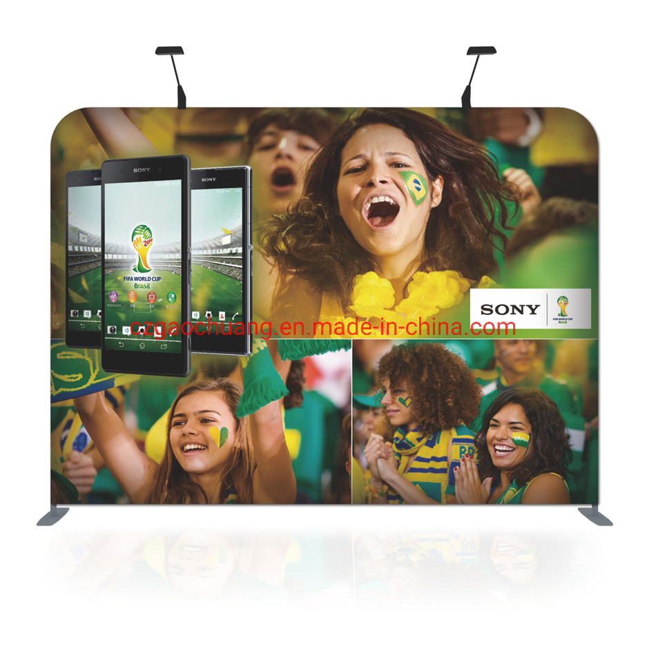 20FT Tension Fabric Display Exhibition Stand Single Sided Package