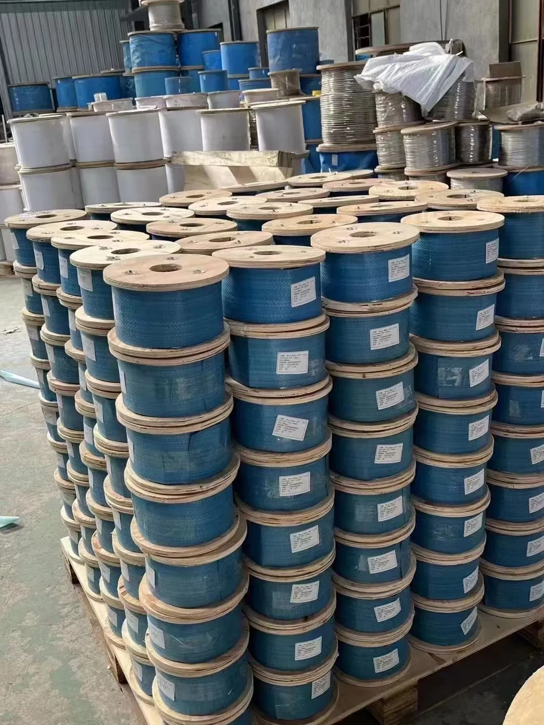 Black or Hot Dipped Galv 6*12+7FC Stainless Steel Aircraft Cable for Wire Rope Clip