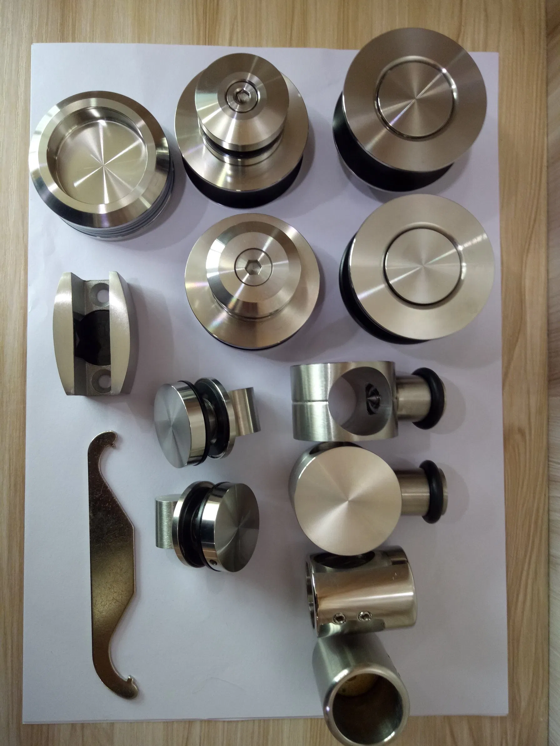 Система раздвижных стеклянных дверей из нержавеющей стали 304