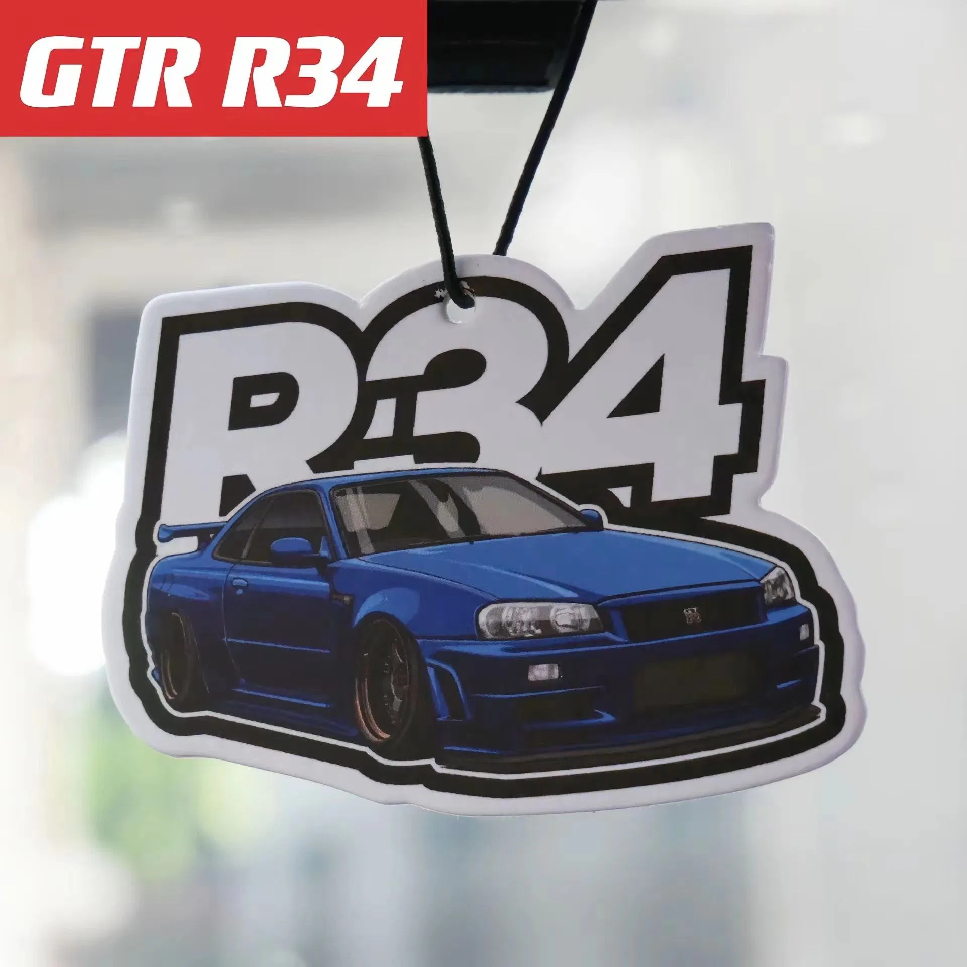 Luxurious Custom Jasmine and Green Apple Car Air Freshener