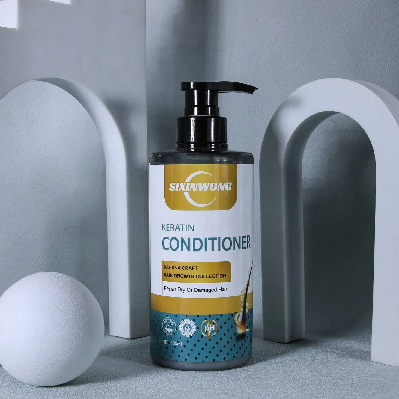 Beauty Cosmetics 500ml Silky and Supple for All Hair Types Keratin Conditioner