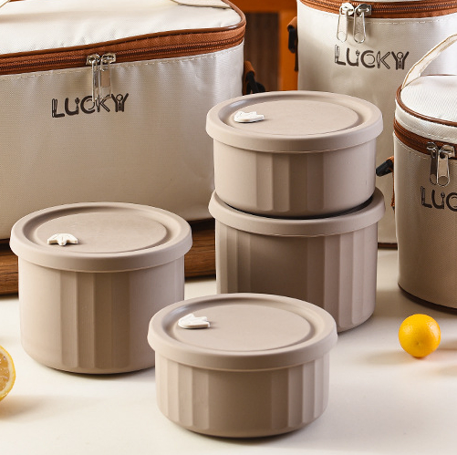 Silicone Insulated Lunch Box Microwaveable Lunch Box