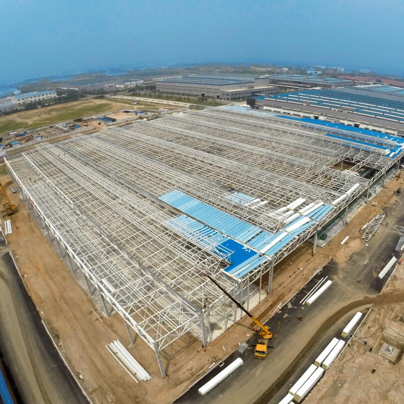 Steel Structure Factory to Korea