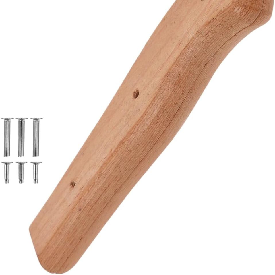 True Wood Handle Grip Method Straight Handle Hardwood Kitchen Knives