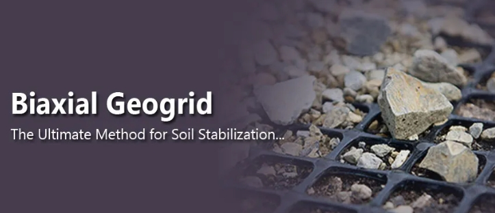 HDPE Uniaxial Plastic Geogrid/ PP Biaxial Geogrid/Two-Way Plastic Geogrid for Earthwork Construction PP Biaxial Geogrid