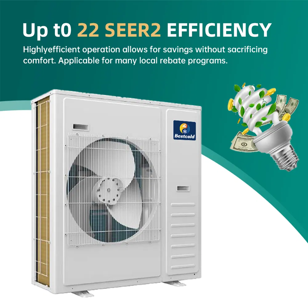 Heating and Cooling Central Room Air Conditioner for Household Ceiling Wall Mounted Hotel Multi Split Air Conditioners