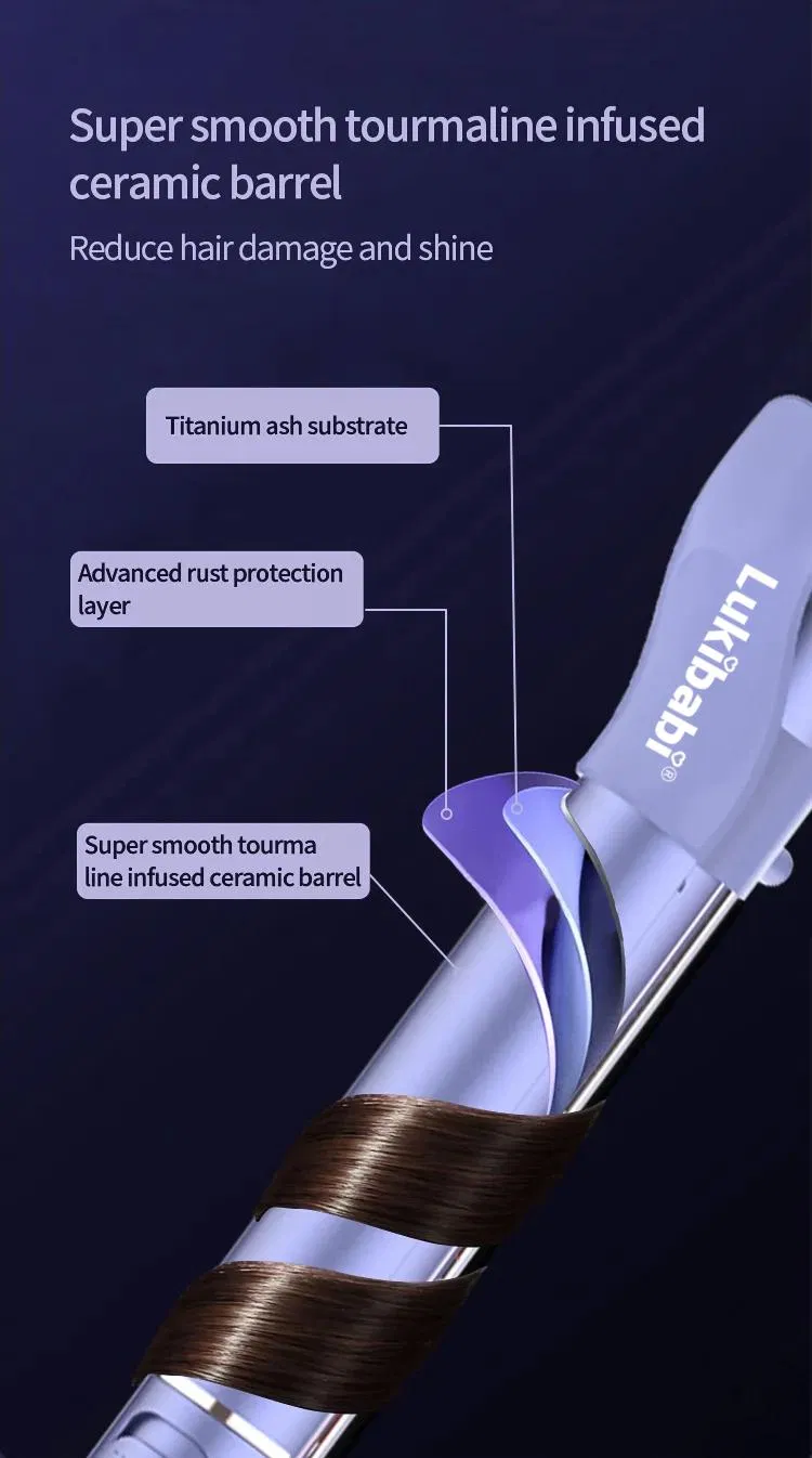 Straighter Curler 2 in 1 Steam Ceramic Flat Iron Salon Styler Ceramic Steam Hair Curler Professional