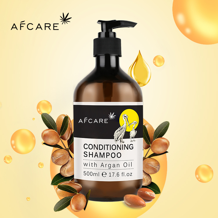 Argan Oil Shampoo for Oily Hair Private Label Hair Protect Hair Growth