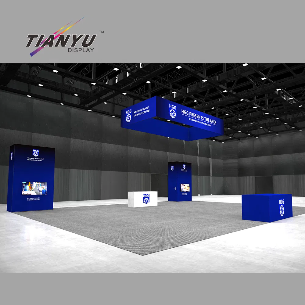 Cutting-Edge Aluminum Trade Show Booth for Maximum Exposure