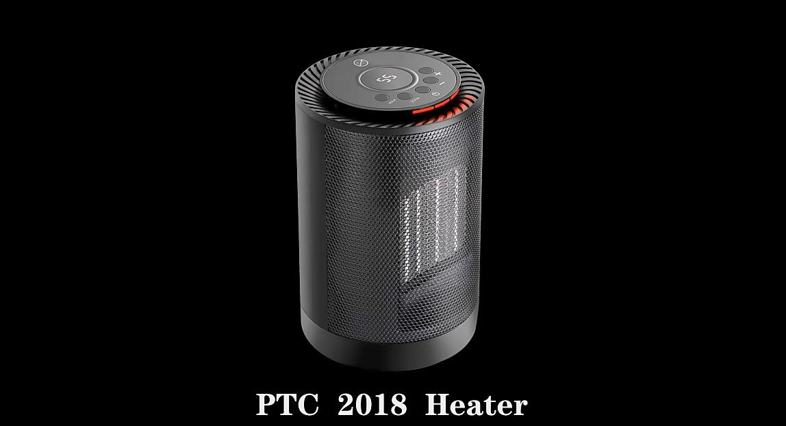 Compact LED Display PTC Portable Heater Fan for Efficient Heating