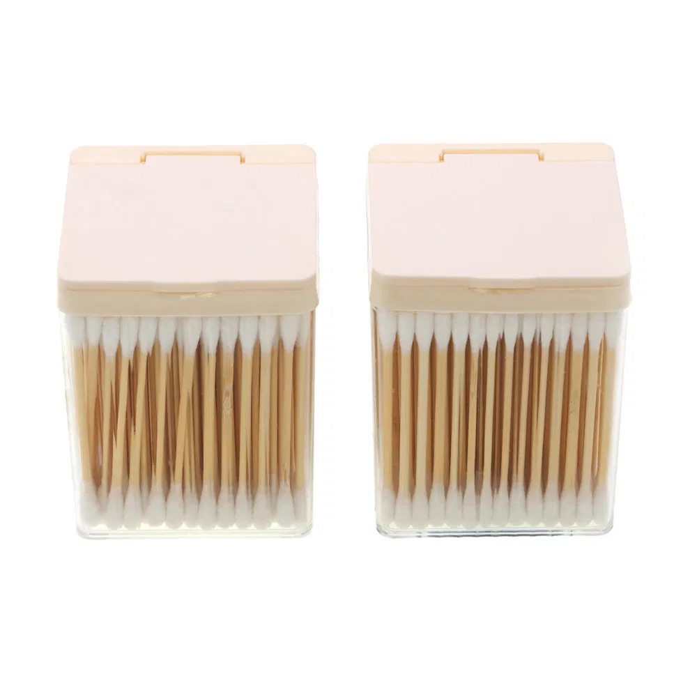 Hygienic Disposable Bamboo Cotton Swab for Laboratory Glassware Cleaning