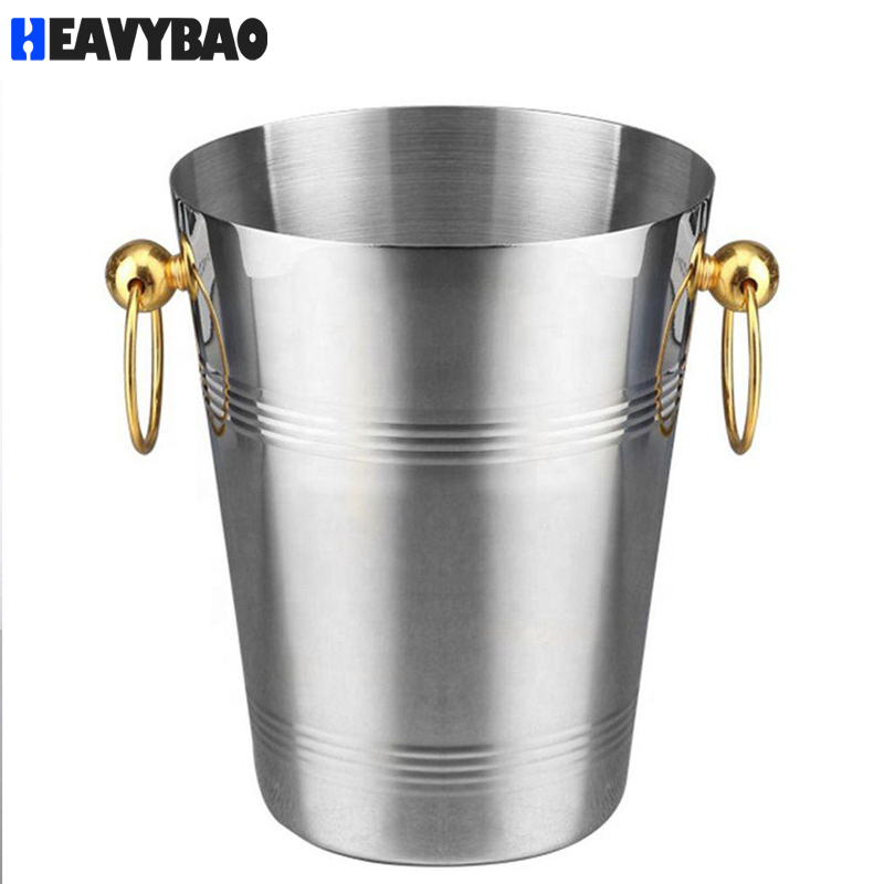 Ведро для льда Heavybao из нержавеющей стали