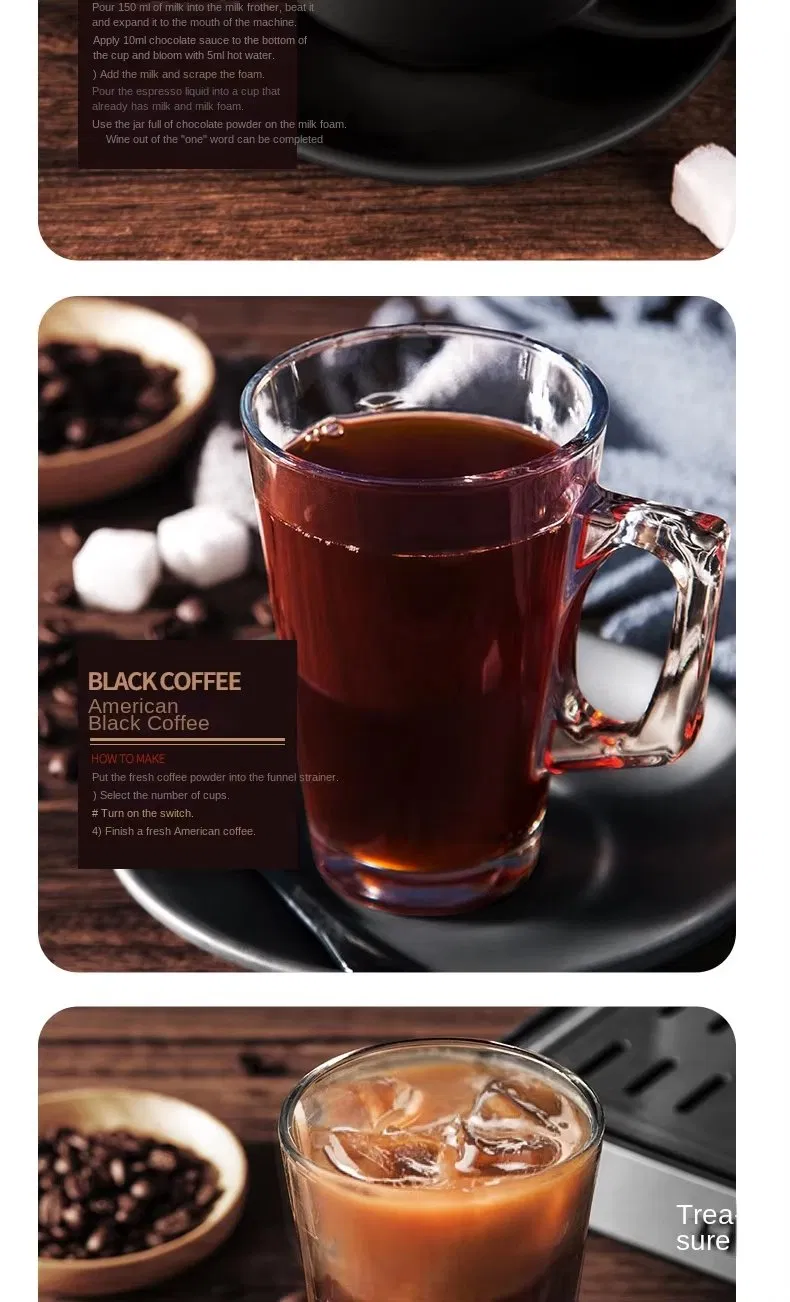 Dual Temperature Control Iced Manual Espresso Coffee Machine Cold Brew Coffee Maker