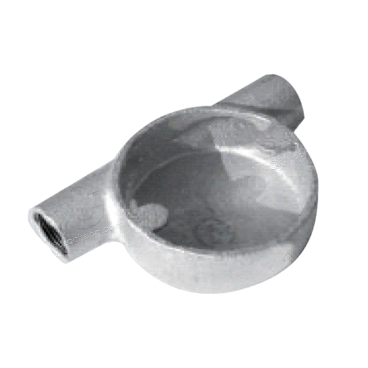 Malleable Steel Angle Two Way Circular Box