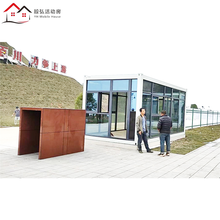 Movable House Economical Glass House Prefabricated House Residential Container House