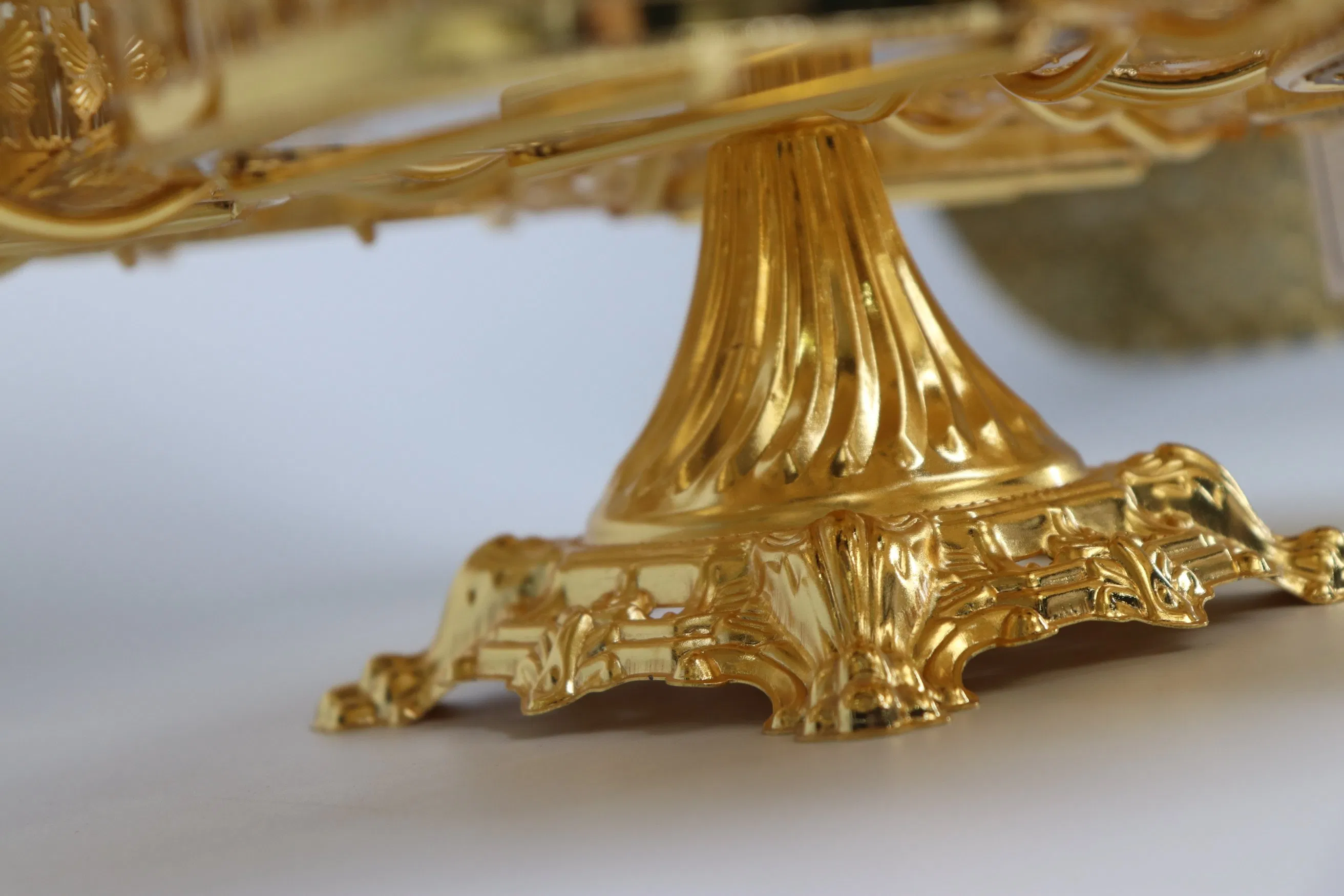 Featuring 6 Square Acrylic Airtight Jars and a Gold-Plated Iron Candy Bowl