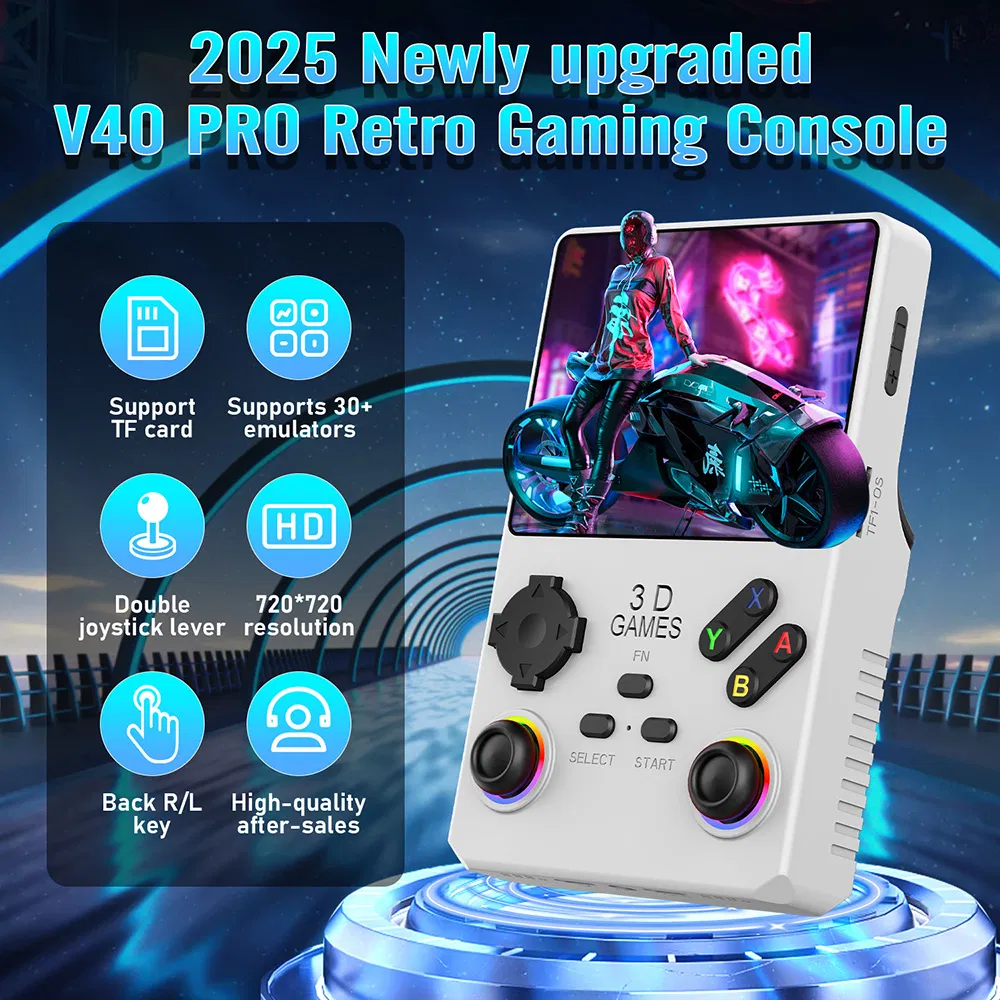 Портативная консоль V40 Max Retro с 40000+ игр