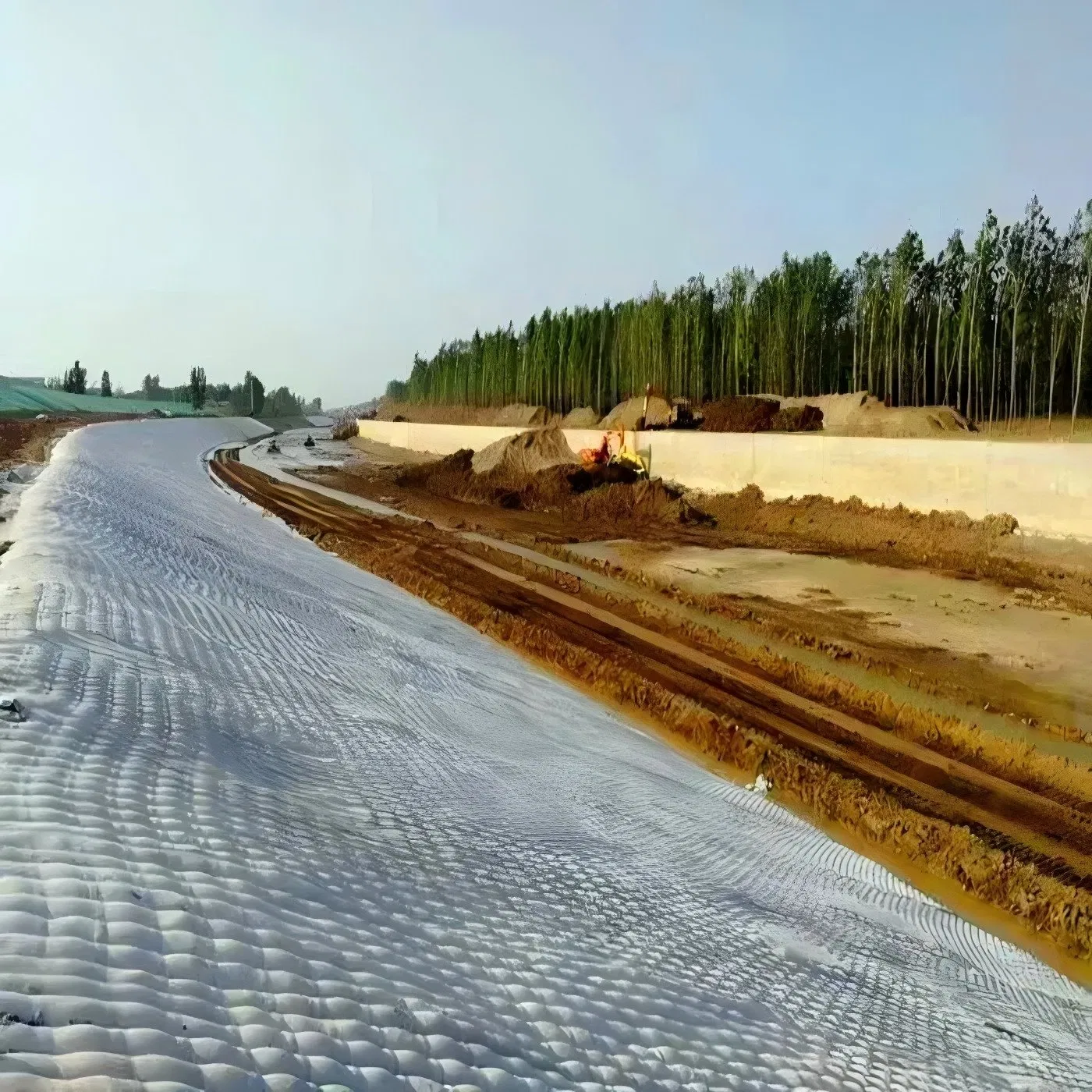 Geovance Concrete Linings Geotextile Mattress Cement Mattress River