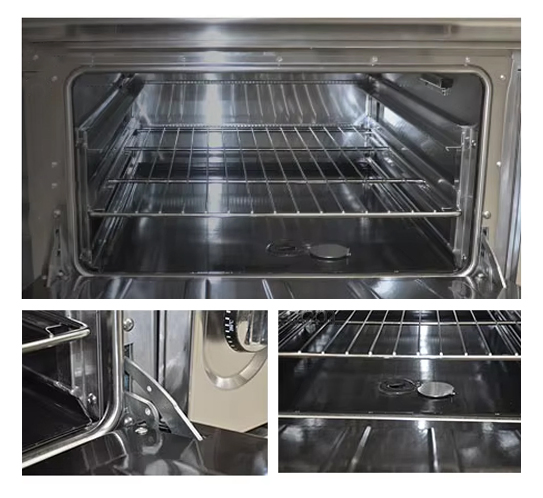 Um-UR-6 Stainless Steel Kitchen Equipment 6 (2/4) Burners Gas Clay Pot Stove Range & Cabinet & Electric Oven Commercial 6 (2/4) Burner Gas Stove