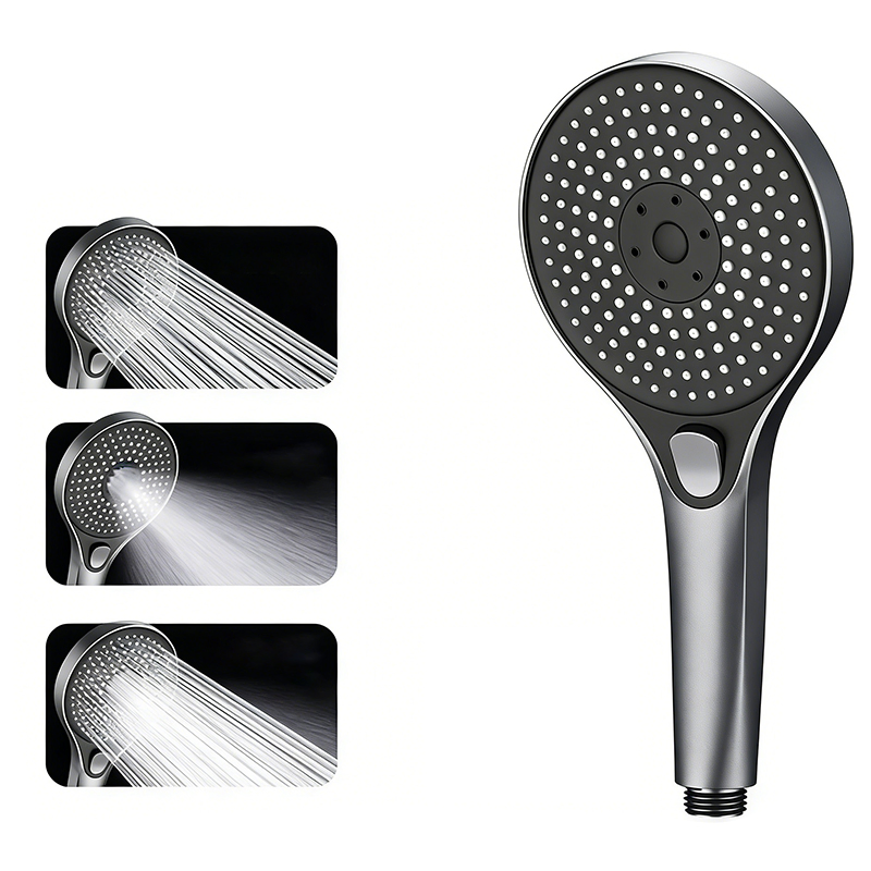 Multifunction Men Luxury Rainfall Morden Wall Mounted Column Hand Shower Set