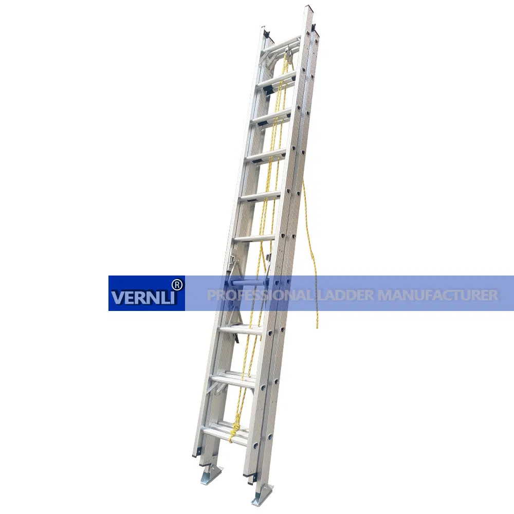 Escalera Aluminio Telescopica De 3*10 Pasos