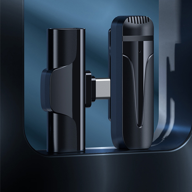 Lapel Microphone Wireless for Phone Wireless Microphone PC for Android Smartphone