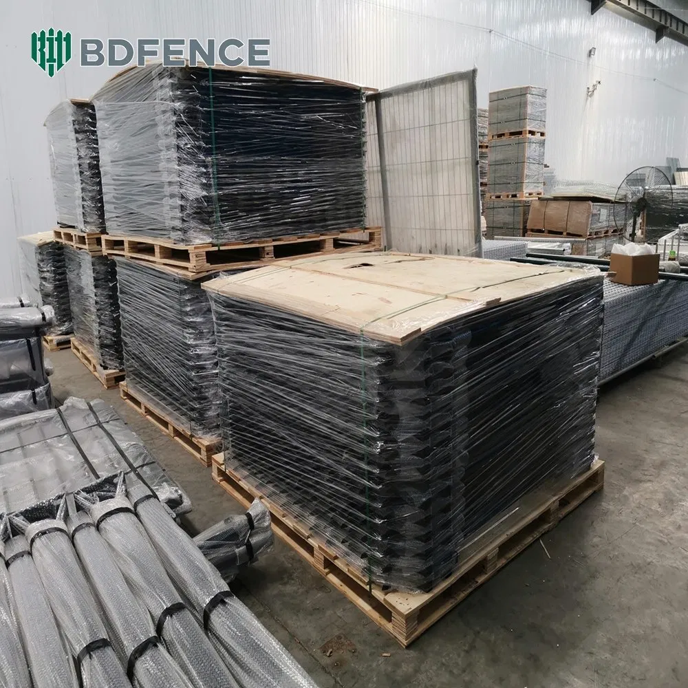 Decorative Metal Panel Ornamental Iron Temporary WPC PVC Steel Wire Mesh Fence