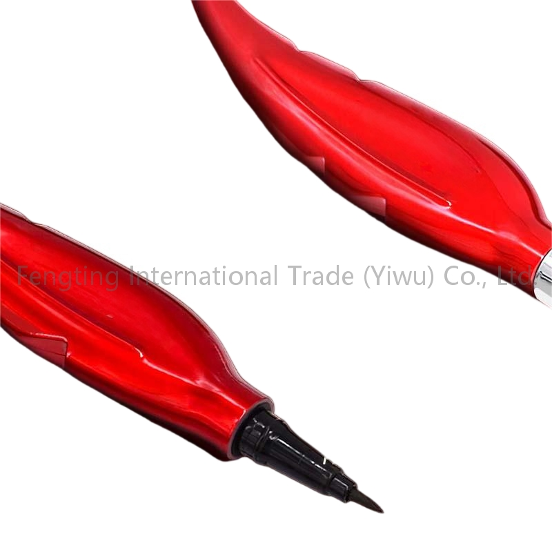 New Arrived Feather Eyeliner Black Brown Waterproof Eyes Makeup Pen Precision Smooth Liquid Eye Liner