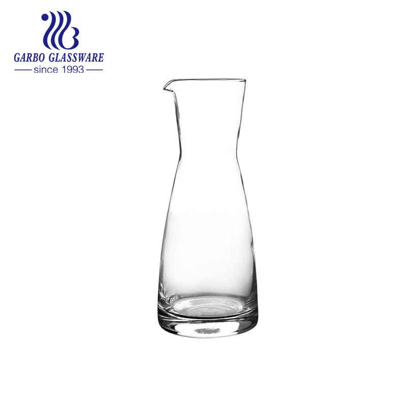 Good Quality Wine Pitcher Crystal Decanter Glass Wine Carafe for Wholesale