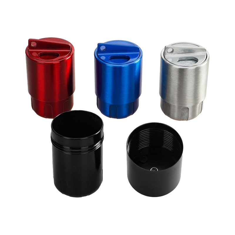 Car Trash Ashtray with Lid Mini Smoking Accessories Car Garbage Can Trash Multipurpose