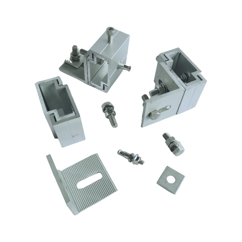 Aluminium Wall Fixing Extrusion Stone Cladding Profile Aluminium Cladding Stone Accessories