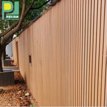 Fireproof WPC PE Coextrusion Cladding Outdoor Wall Panel