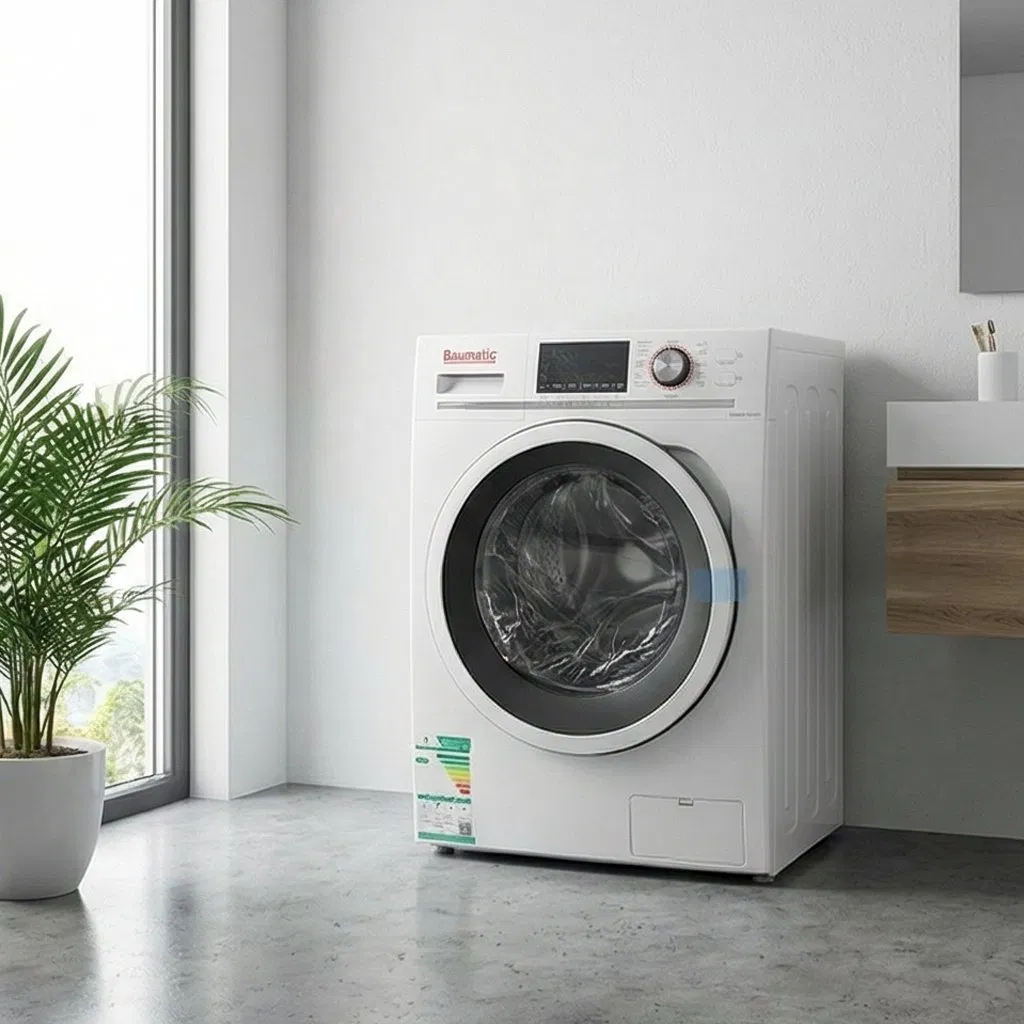 High Efficiency Front Load Washing Machine with Inverter Technology