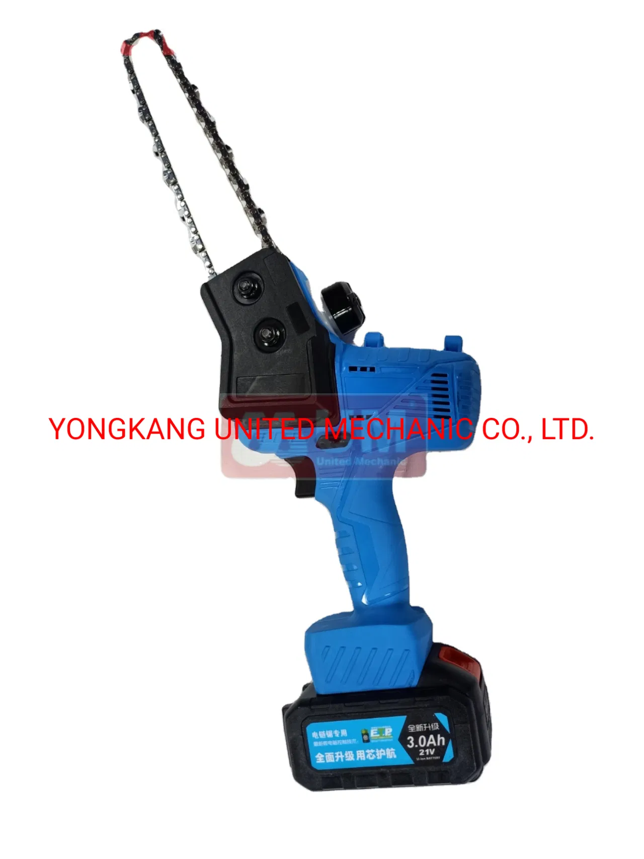 Um Wood Cutting Portable Electric Small Li Battery Chainsaw
