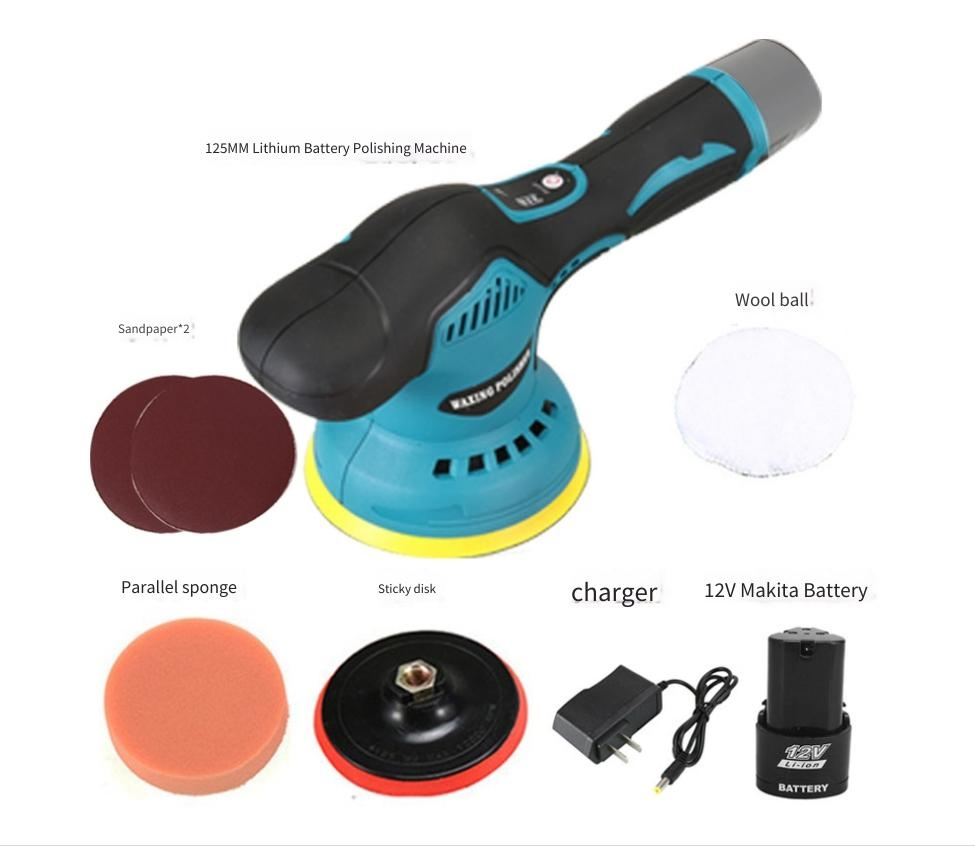 Portable Lithium Battery Polisher for Effortless Car Detailing Lijadoras De Banda