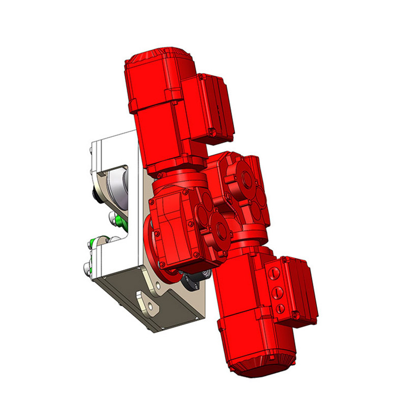 Electric Trolley for Diamond Track on Monorail Cleaning System
