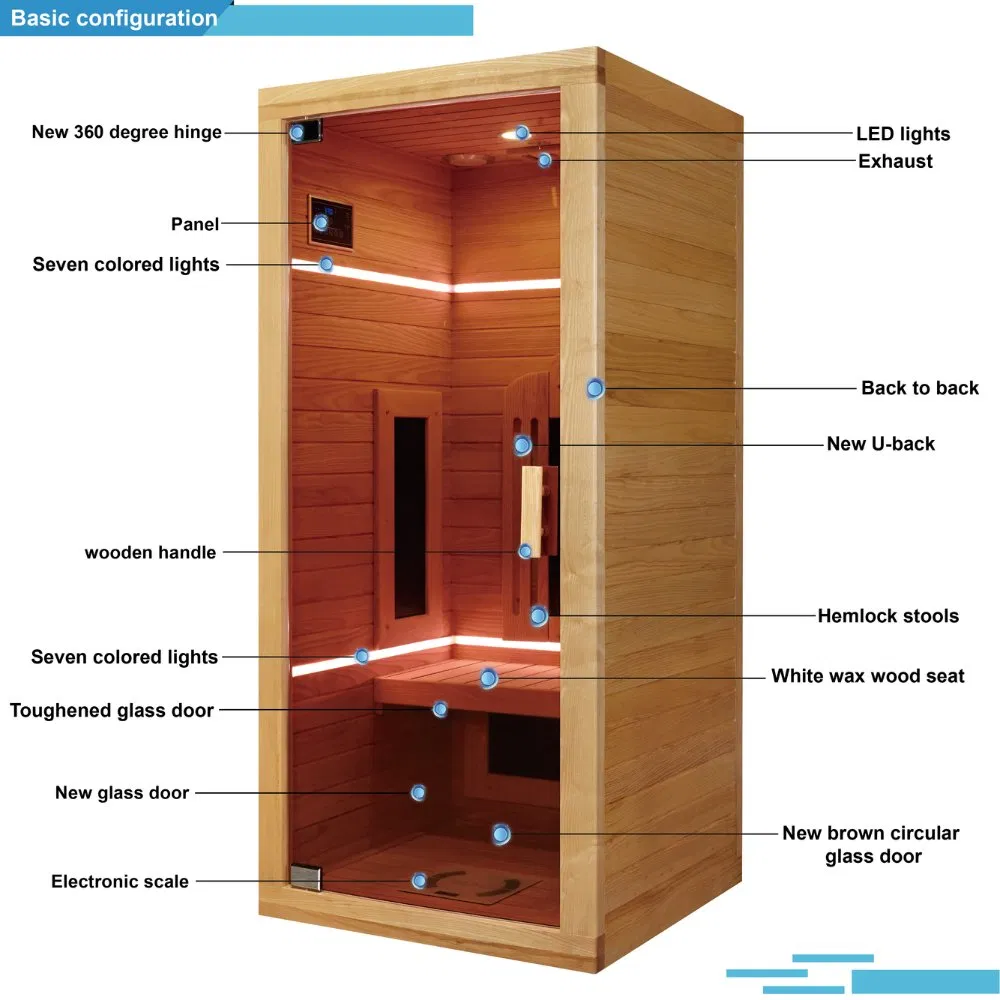 Инфракрасная сауна для 1 человека SUNRANS