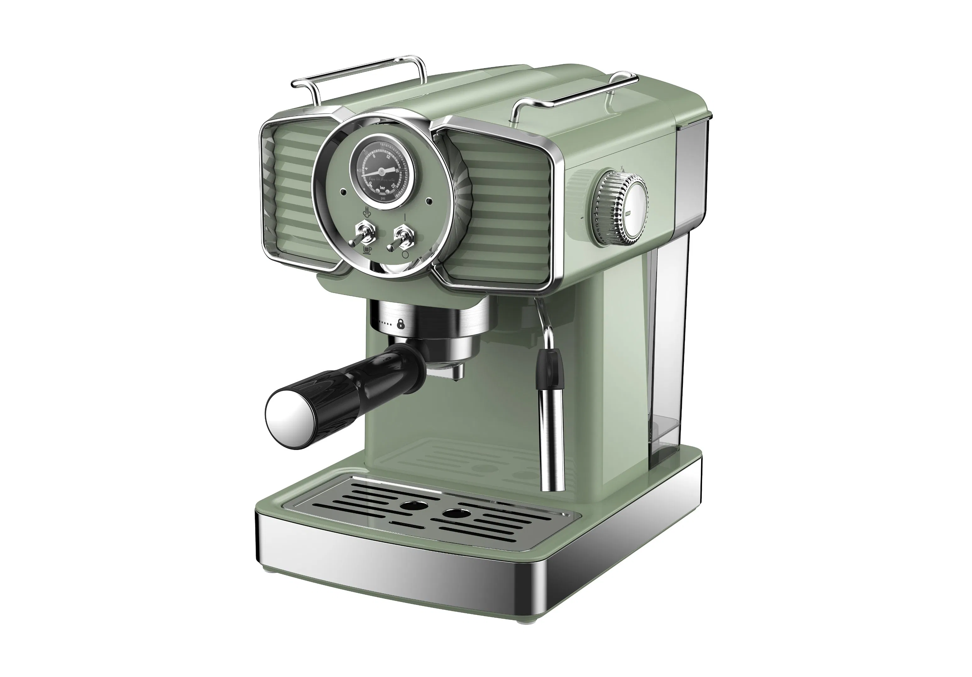Classic Retro Design Espresso Coffee Machine, Coffee Maker
