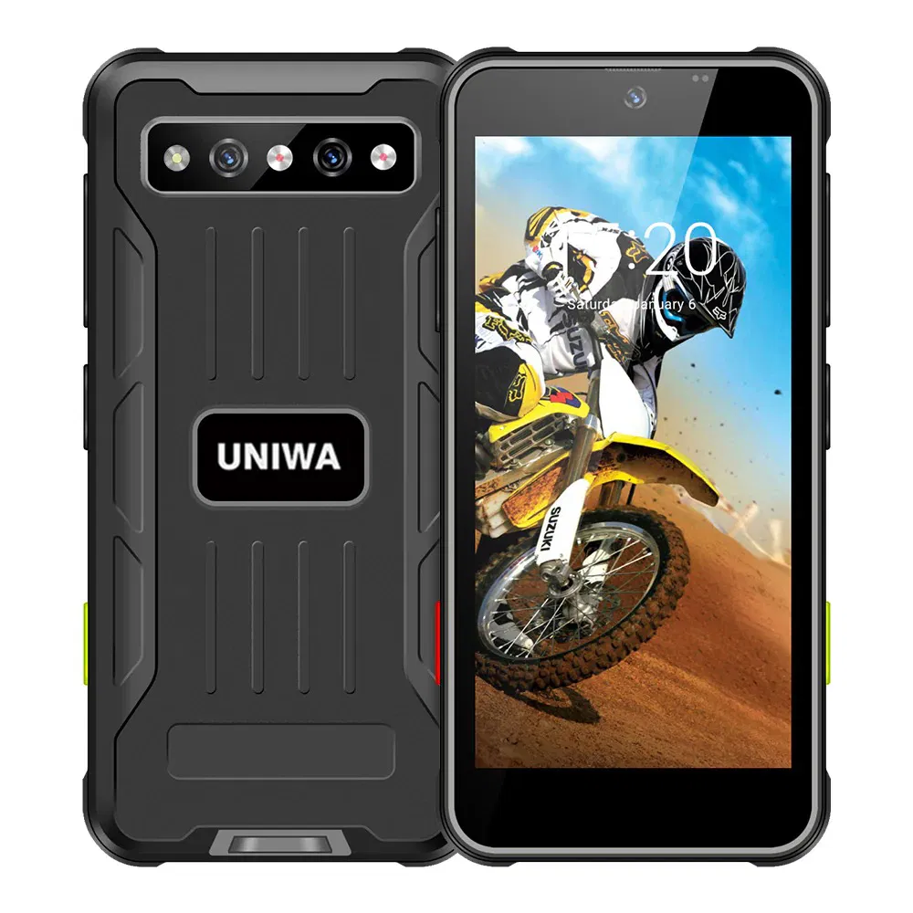 Защищённый смартфон Android 14 IP68, 4 дюйма, NFC