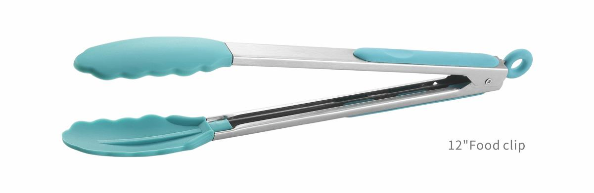 Silicone Kitchen Tongs Food Clips for Cooking